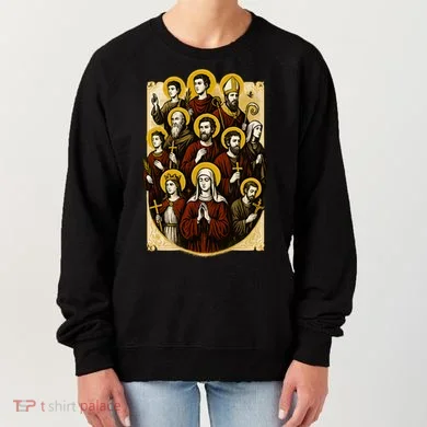 Saints Collage Women's Sweatshirt