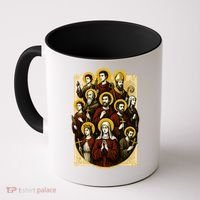 Saints Collage Coffee Mug thumb 0