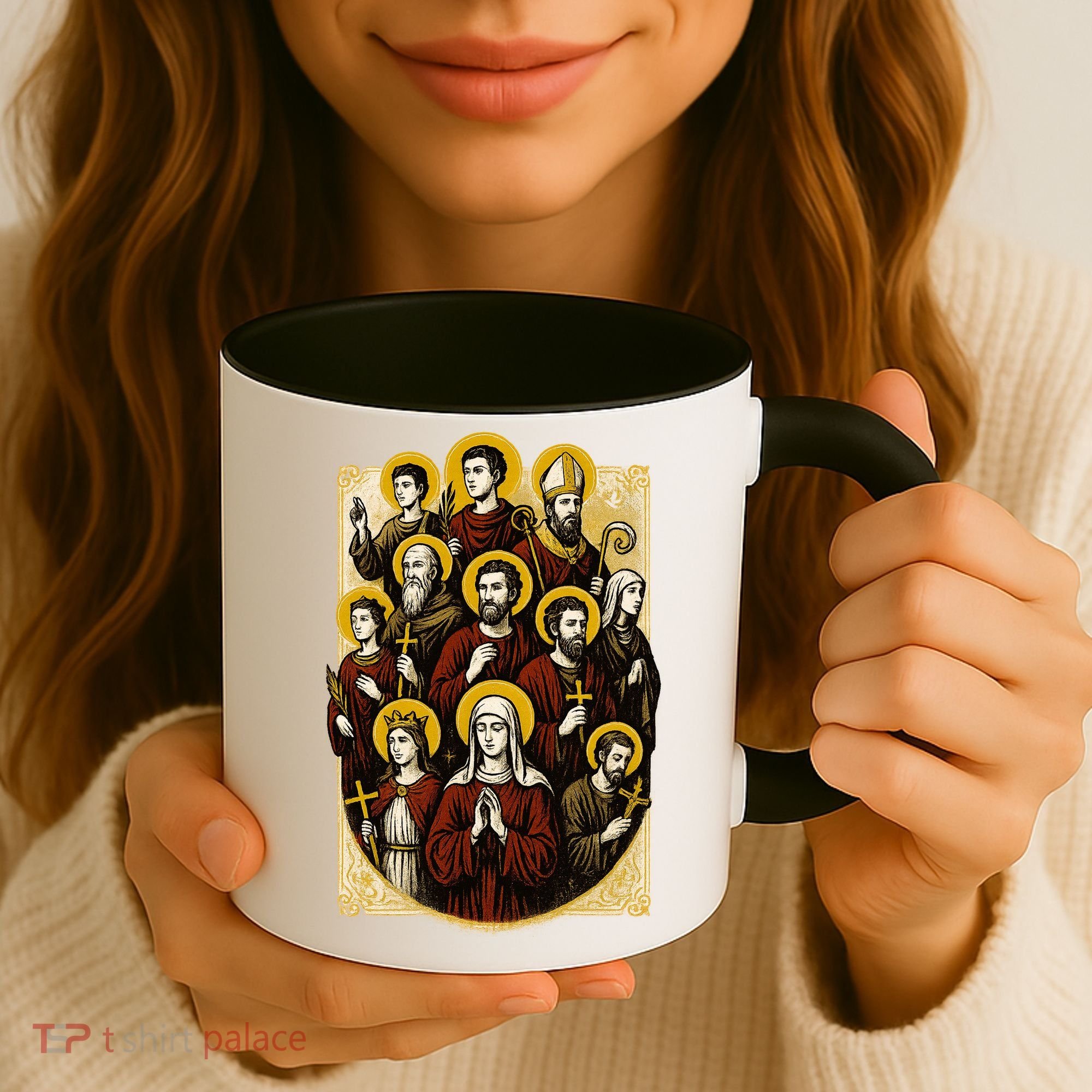 Saints Collage Coffee Mug