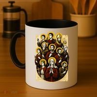 Saints Collage Coffee Mug thumb 4