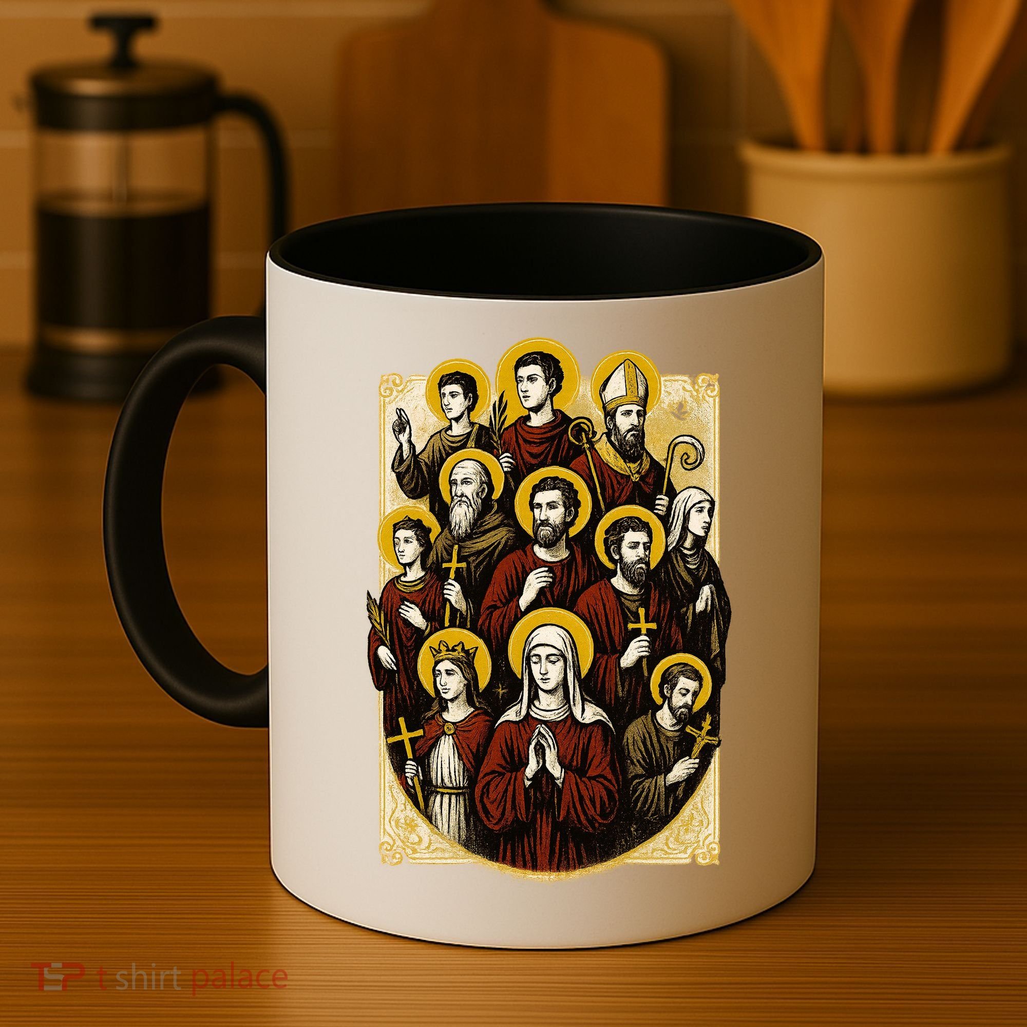 Saints Collage Coffee Mug