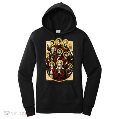 Saints Collage Women's Hoodie