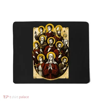 Saints Collage Mousepad