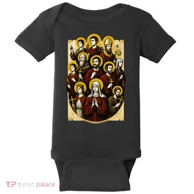Saints Collage Baby Bodysuit