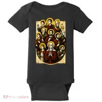 Saints Collage Baby Bodysuit thumb 0