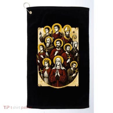 Saints Collage Golf Towel