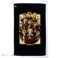 Saints Collage Golf Towel thumb 0