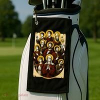 Saints Collage Golf Towel thumb 2