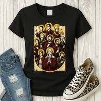 Saints Collage Women's T-Shirt thumb 3