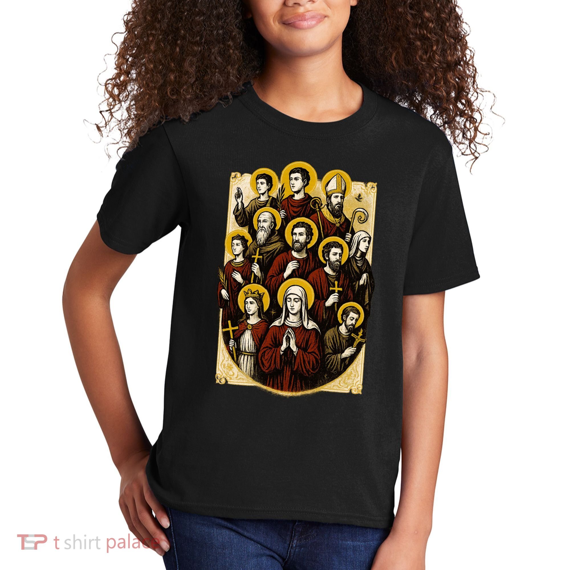 Saints Collage Kids T-Shirt