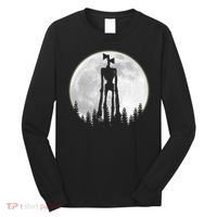 Supernatural Cryptid Siren Head Moon Long Sleeve Shirt thumb 0