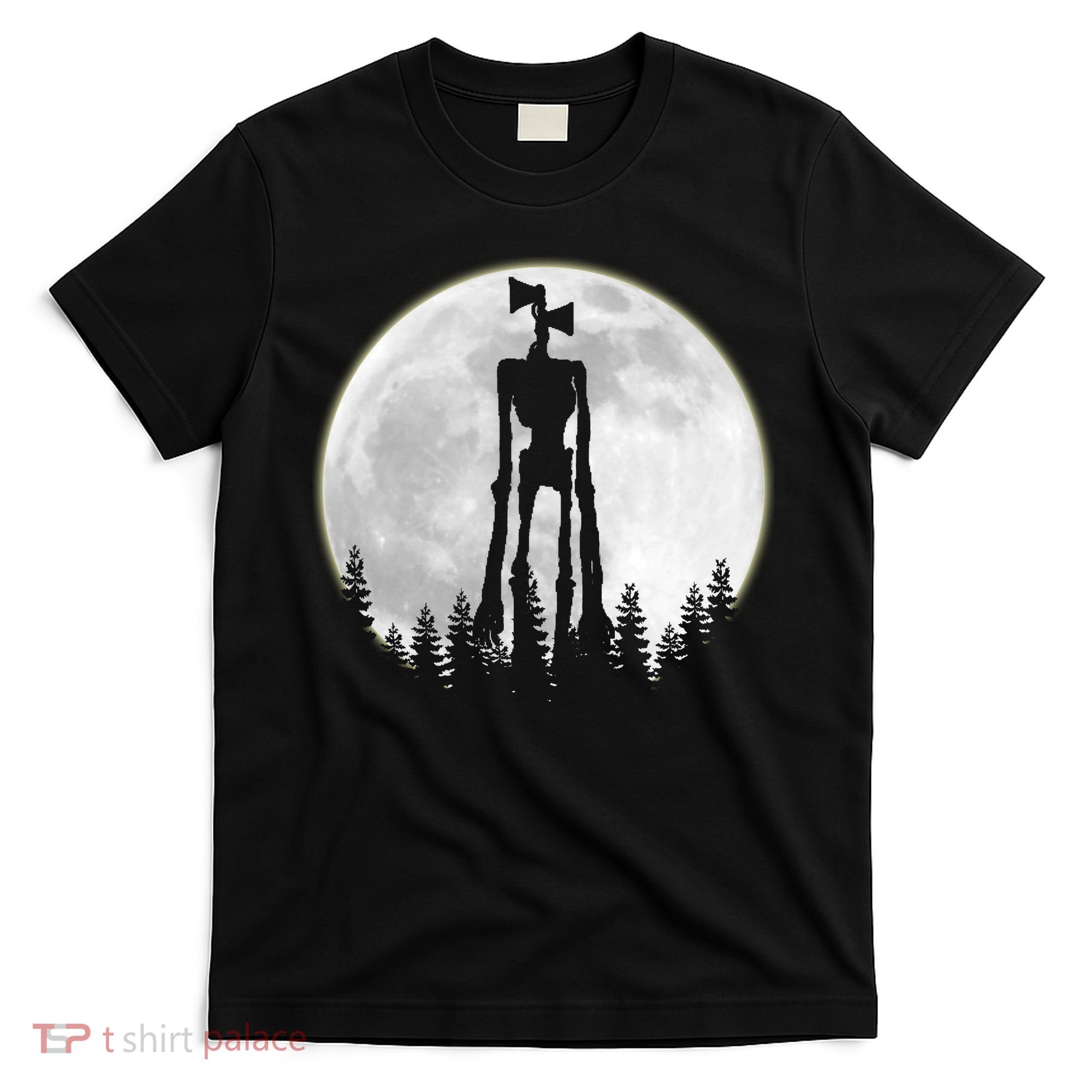 Supernatural Cryptid Siren Head Moon T-Shirt