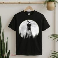 Supernatural Cryptid Siren Head Moon T-Shirt thumb 2