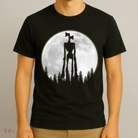 Supernatural Cryptid Siren Head Moon T-Shirt thumb 3