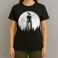 Supernatural Cryptid Siren Head Moon T-Shirt thumb 4