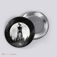 Supernatural Cryptid Siren Head Moon Button thumb 0