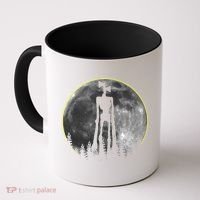 Supernatural Cryptid Siren Head Moon Coffee Mug thumb 0