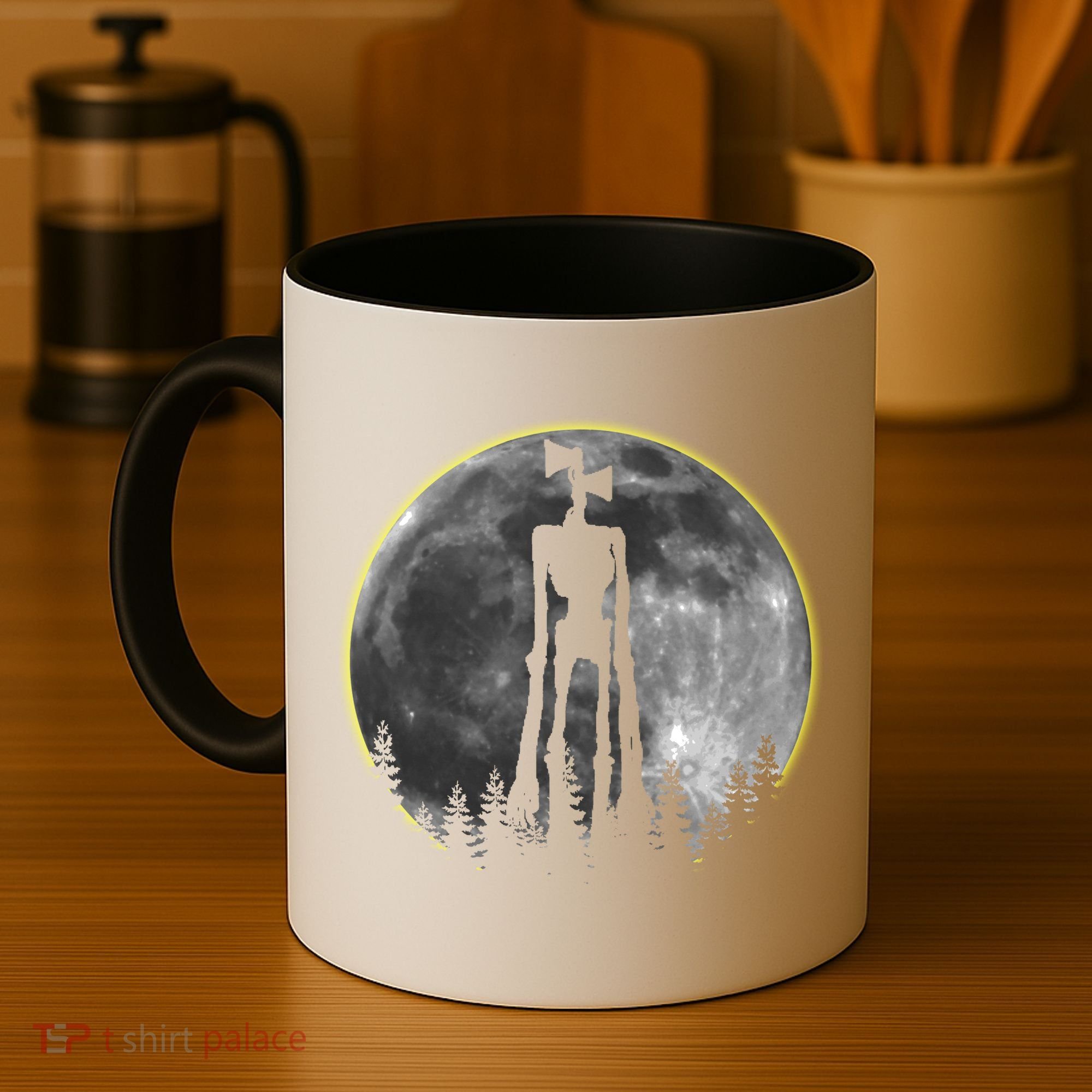Supernatural Cryptid Siren Head Moon Coffee Mug