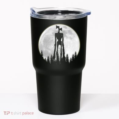 Supernatural Cryptid Siren Head Moon Tumbler