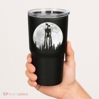 Supernatural Cryptid Siren Head Moon Tumbler thumb 2