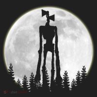 Supernatural Cryptid Siren Head Moon Tumbler thumb 3