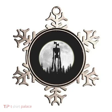 Supernatural Cryptid Siren Head Moon Ornament