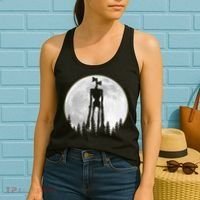 Supernatural Cryptid Siren Head Moon Women's Tank Top thumb 2