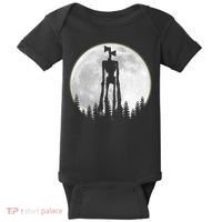 Supernatural Cryptid Siren Head Moon Baby Bodysuit thumb 0
