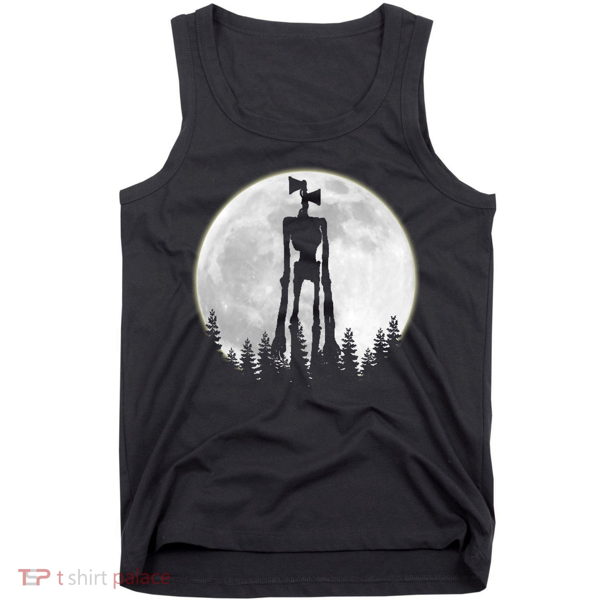 Supernatural Cryptid Siren Head Moon Tank Top