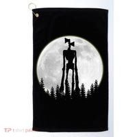 Supernatural Cryptid Siren Head Moon Golf Towel thumb 0