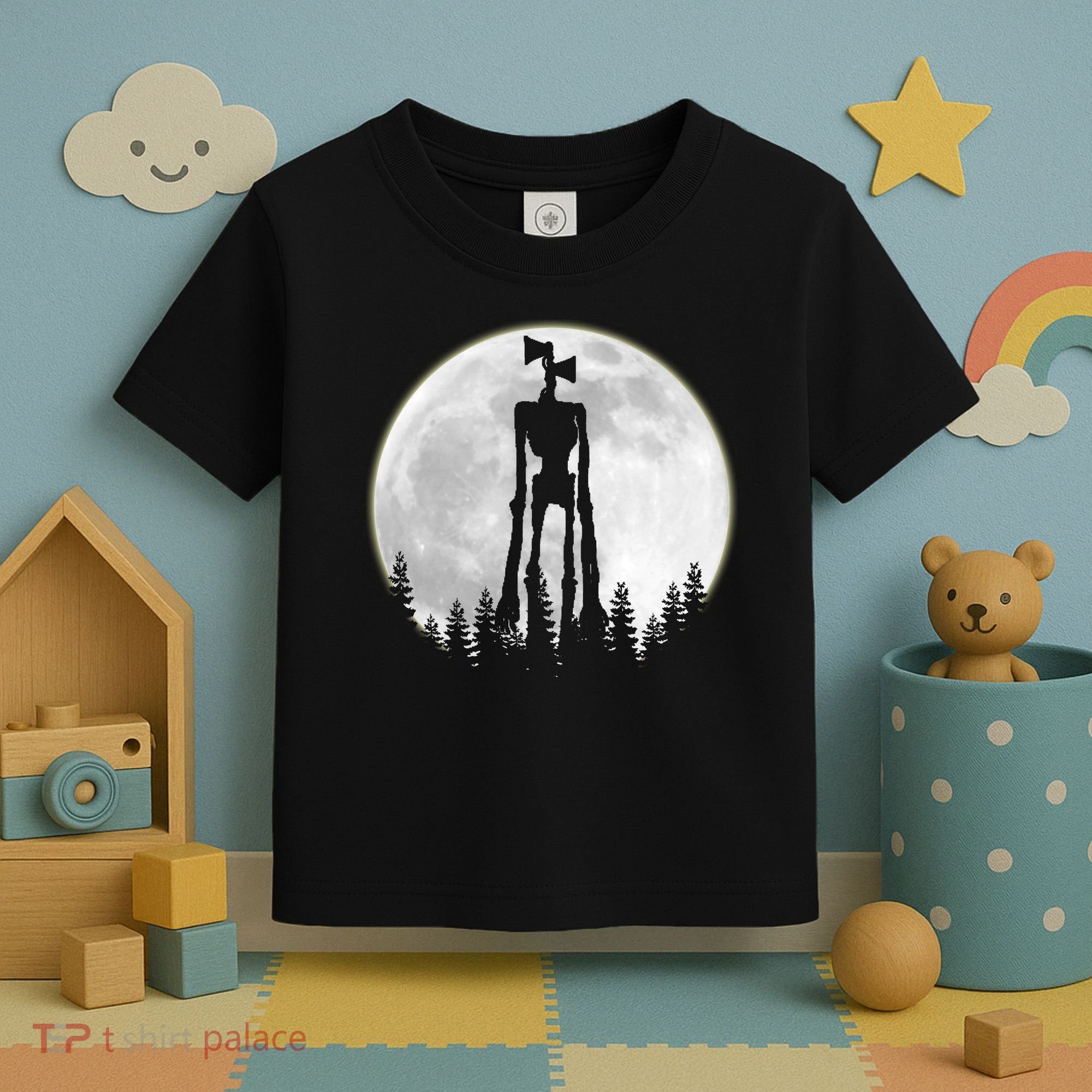 Supernatural Cryptid Siren Head Moon Toddler T-Shirt