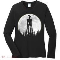 Supernatural Cryptid Siren Head Moon Women's Long Sleeve Shirt thumb 0