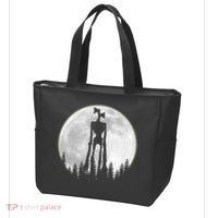 Supernatural Cryptid Siren Head Moon Tote Bag thumb 3
