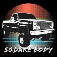 Squarebody Classic Square Body Truck Long Sleeve Shirt thumb 2