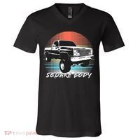 Squarebody Classic Square Body Truck V-Neck T-Shirt thumb 0