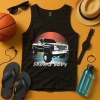 Squarebody Classic Square Body Truck Tank Top thumb 4