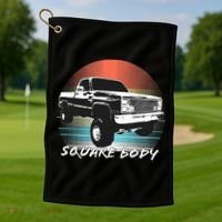 Squarebody Classic Square Body Truck Golf Towel thumb 1