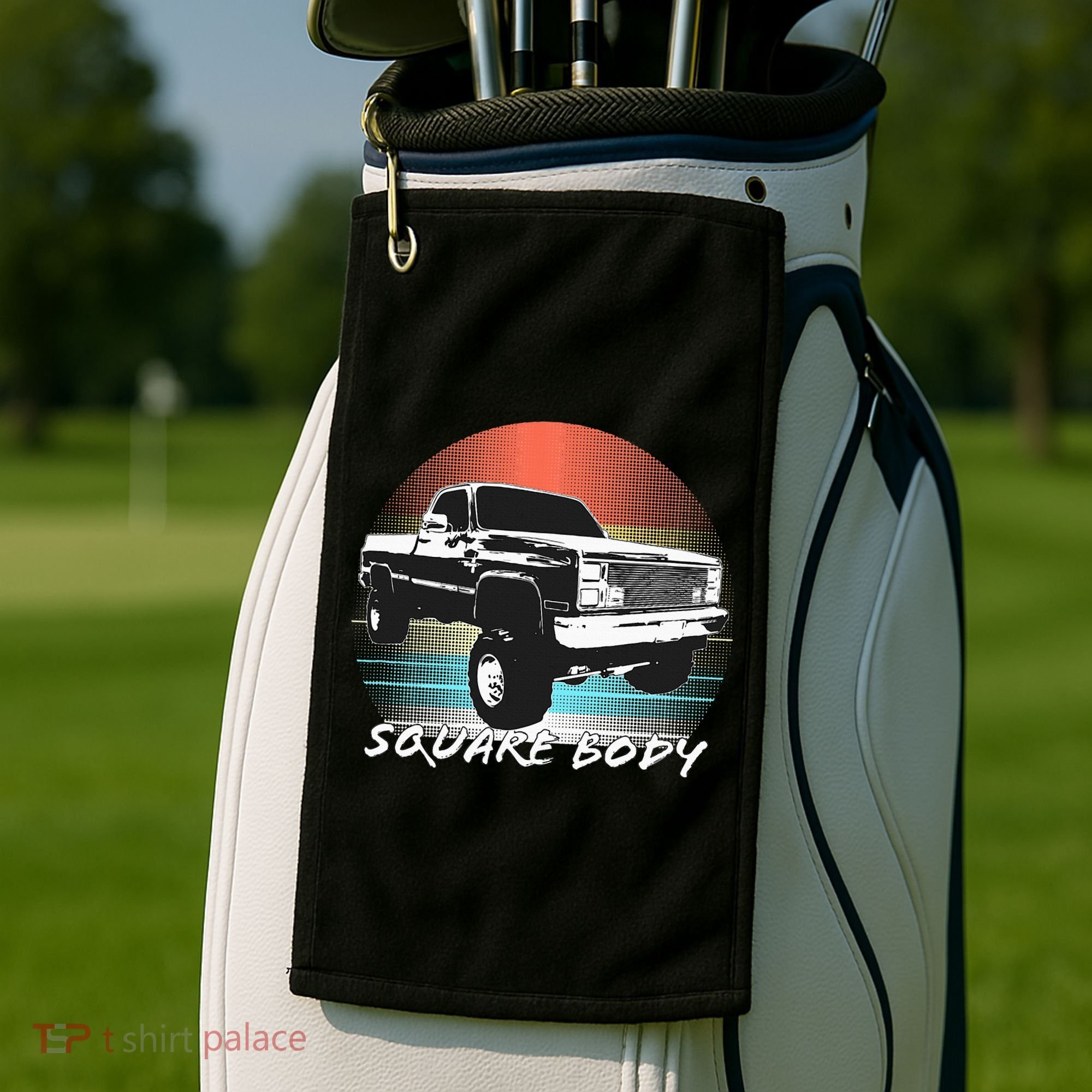 Squarebody Classic Square Body Truck Golf Towel