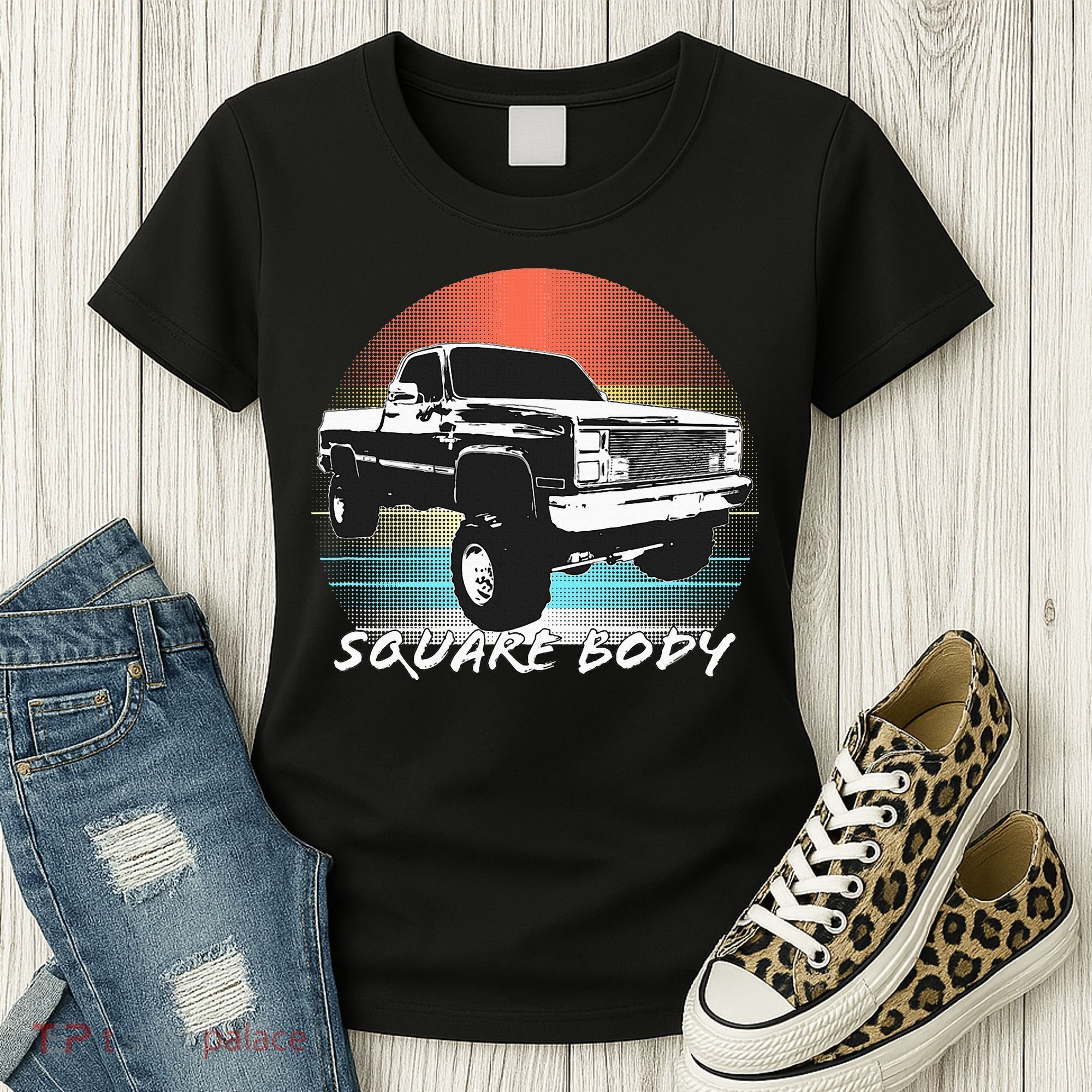 Squarebody Classic Square Body Truck Women's T-Shirt