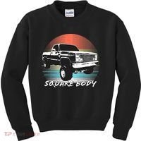 Squarebody Classic Square Body Truck Kids Sweatshirt thumb 0