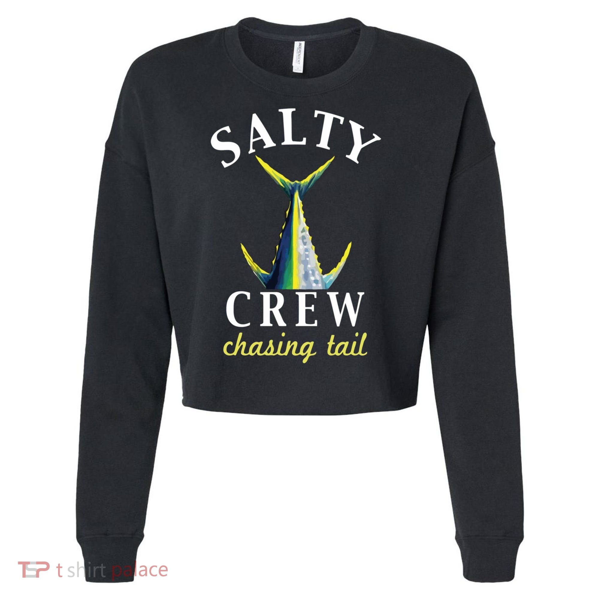 Salty Crew Cropped Pullover Crew