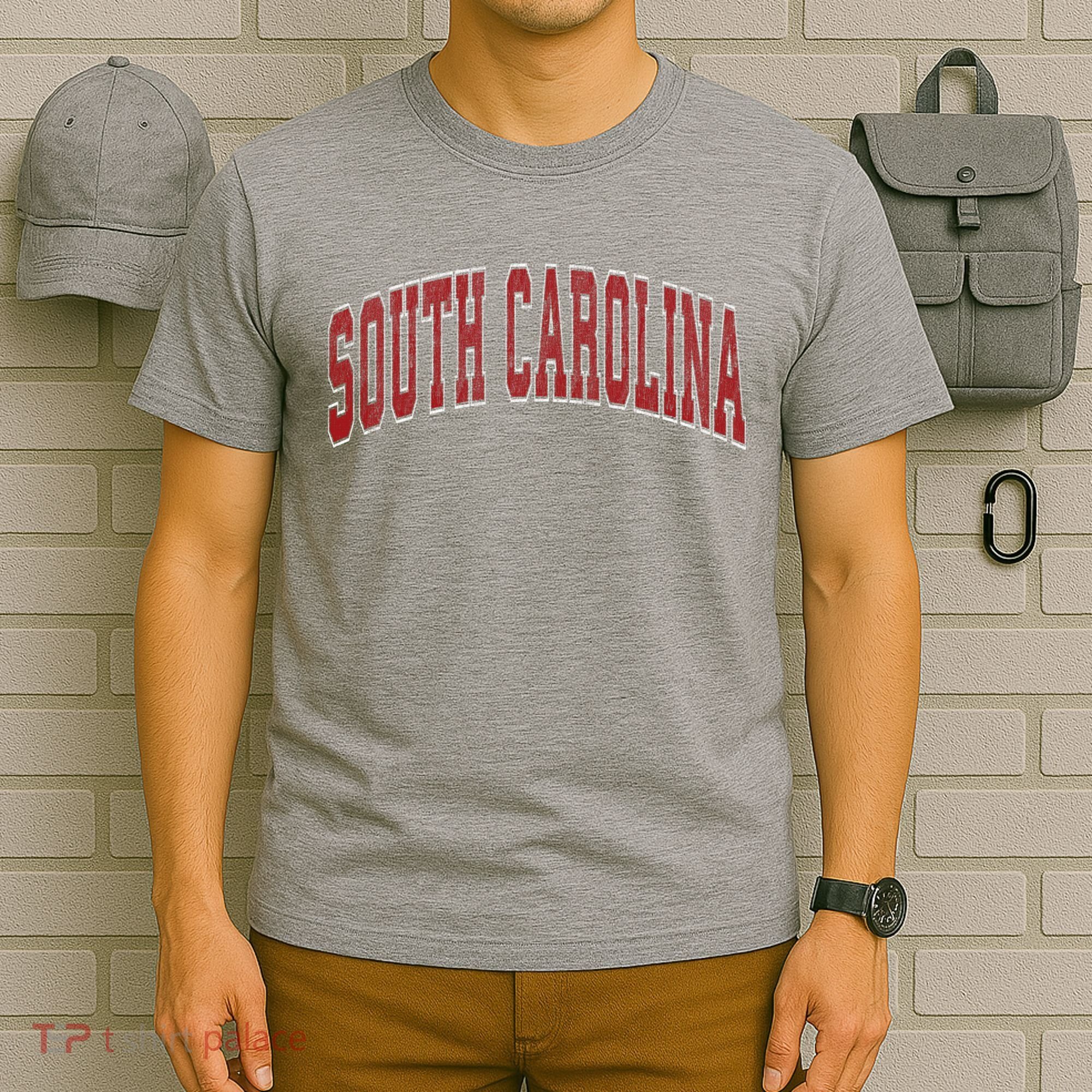 South Carolina Sc Vintage Athletic Sports T-Shirt