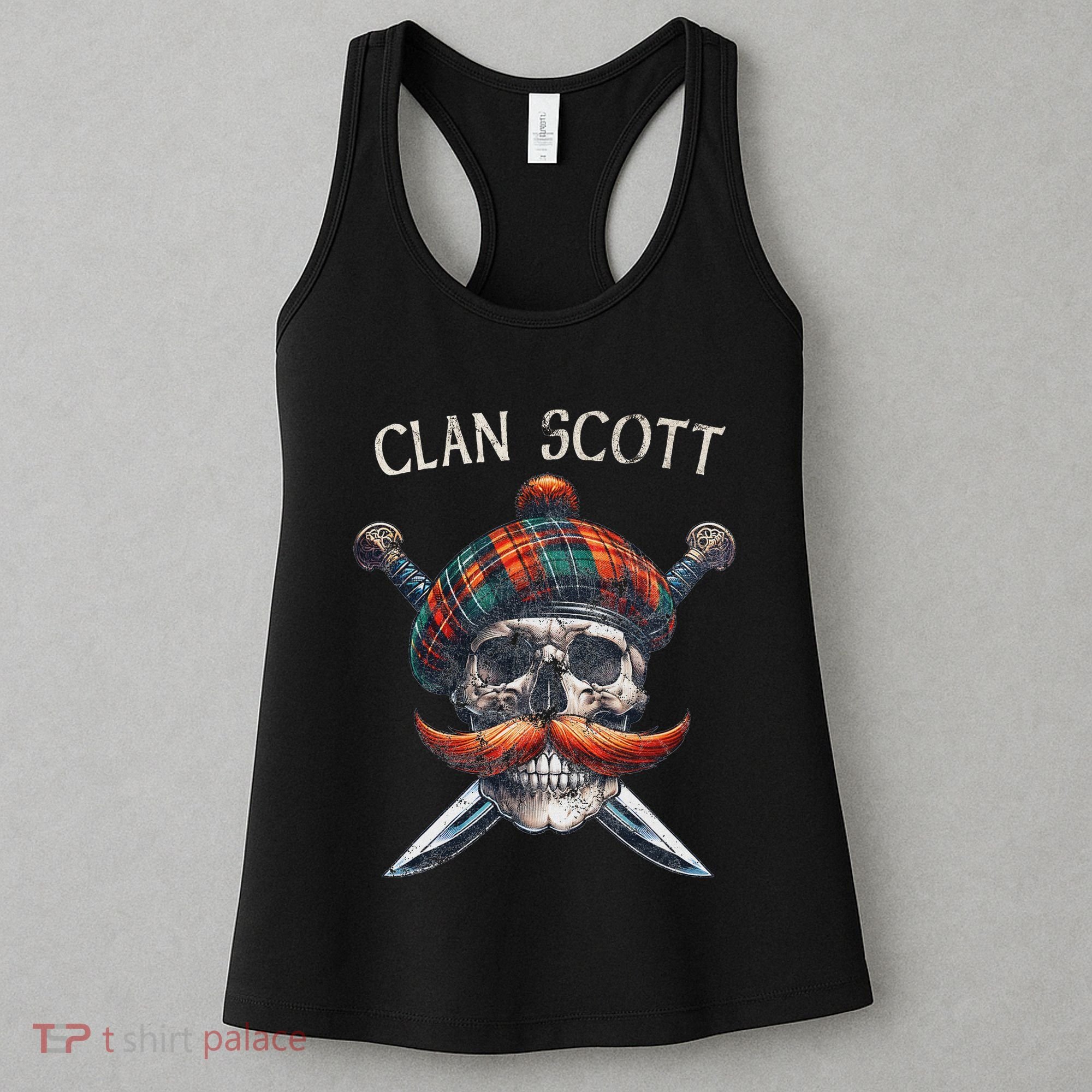 Scottish Clan Scott Scotland Scott Family Surname Women's Tank Top