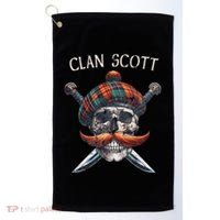 Scottish Clan Scott Scotland Scott Family Surname Golf Towel thumb 0