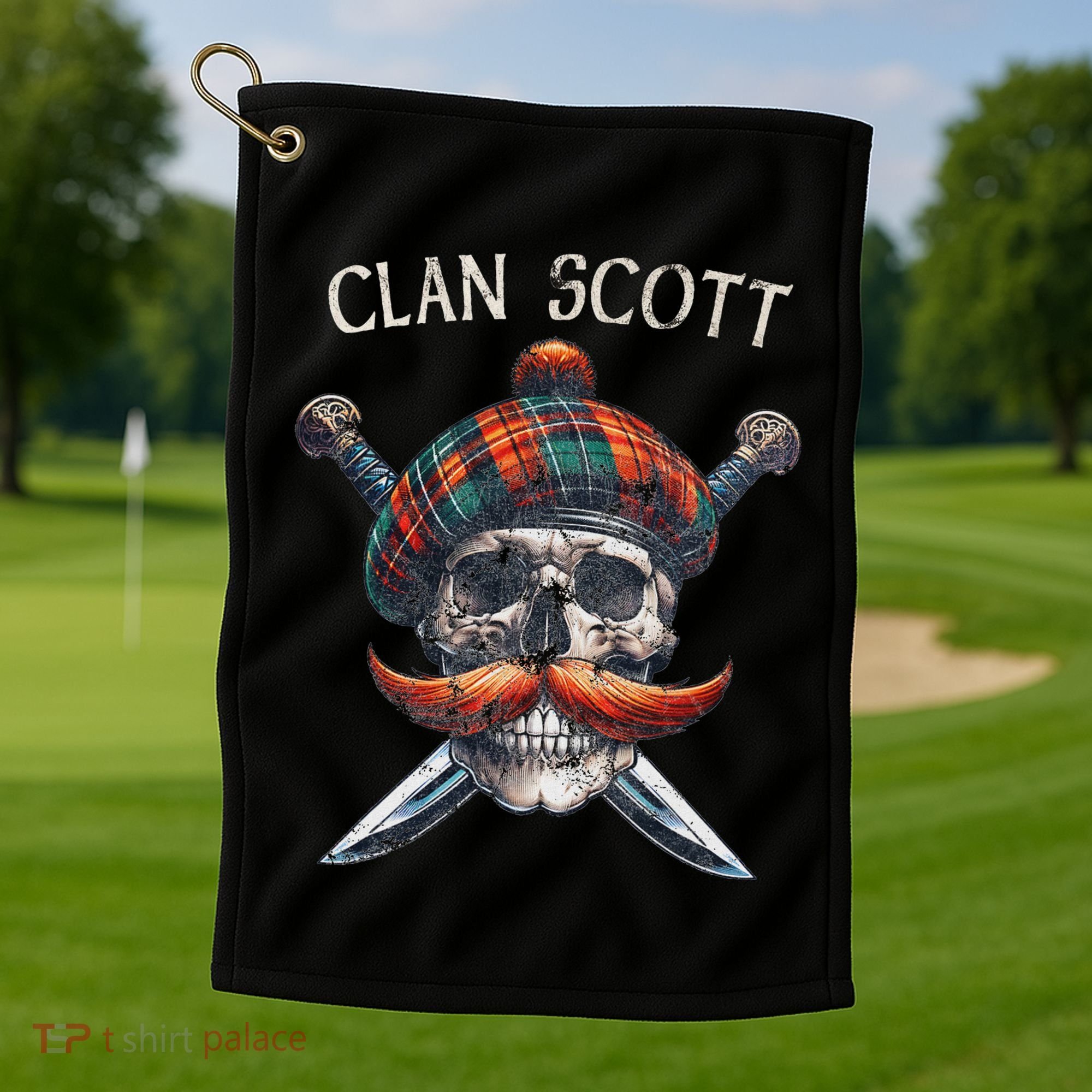 Scottish Clan Scott Scotland Scott Family Surname Golf Towel