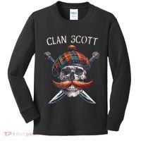 Scottish Clan Scott Scotland Scott Family Surname Kids Long Sleeve Shirt thumb 0