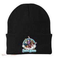 Scary Care Scare Bears Funny Halloween Horror Faces Custom Beanie thumb 0