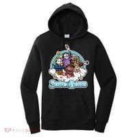 Scary Care Scare Bears Funny Halloween Horror Faces Custom Women's Hoodie thumb 0