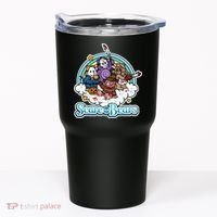 Scary Care Scare Bears Funny Halloween Horror Faces Custom Tumbler thumb 0