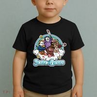 Scary Care Scare Bears Funny Halloween Horror Faces Custom Toddler T-Shirt thumb 2